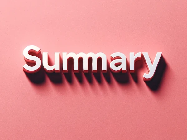 まとめの画像「Summary」ロゴ